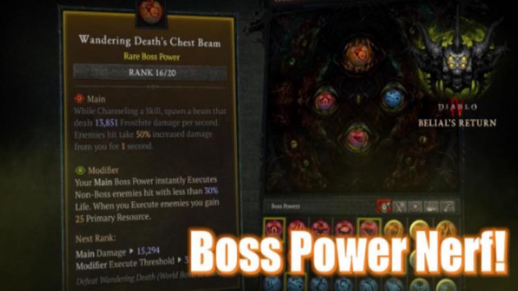 IGGM.com Analysis: Does Boss Power Nerf Really Take Away All The Fun Of Diablo 4 Season 8?