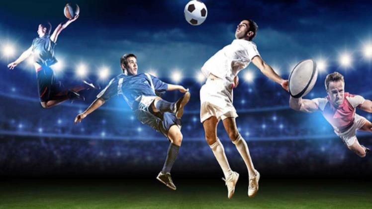 The sports lobby interface is designed modernly and scientifically