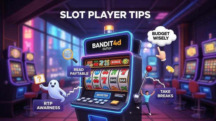 Slot Player Tips When Using Bandit4d daftar